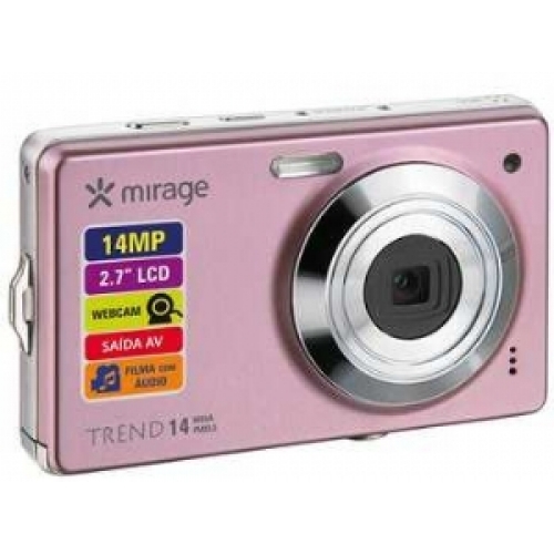 Maquina fotografica mirage rosa